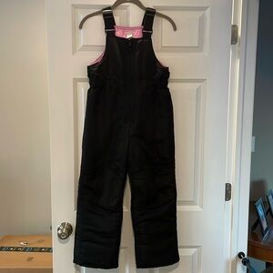 Girls bib snow pants
